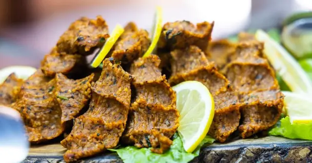 Turkish Red Lentil Kofte Wraps with Pomegranate Yogurt