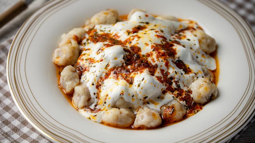 Hamursuz Mantı