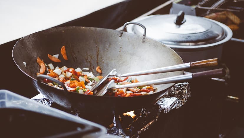Spicy Peanut Tofu Stir-Fry with Broccoli