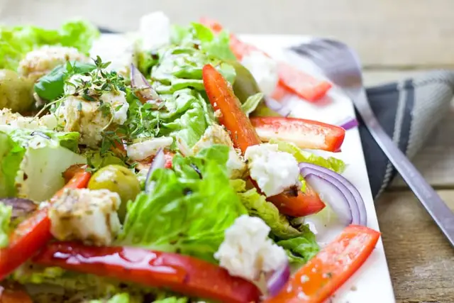 Pearl Barley, Feta and Herb Salad with Lemon