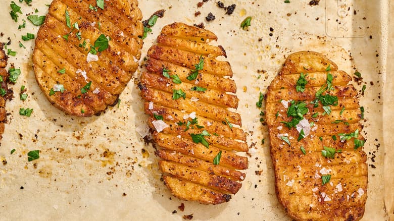 Crispy Accordion Potatoes