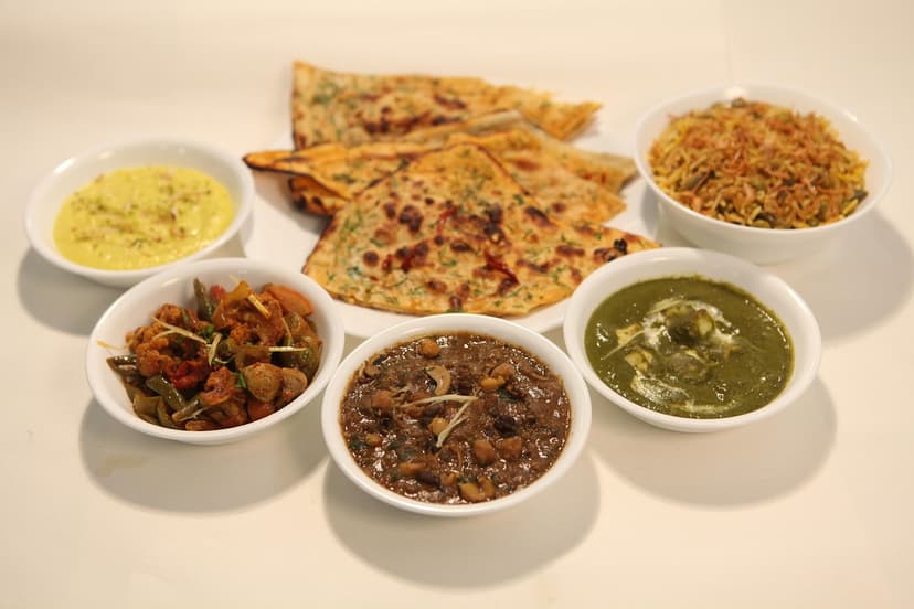 Creamy Palak Dal with Cumin Rice