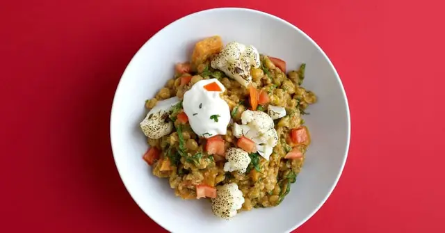 Charred Cauliflower & Chickpea Tamarind Curry