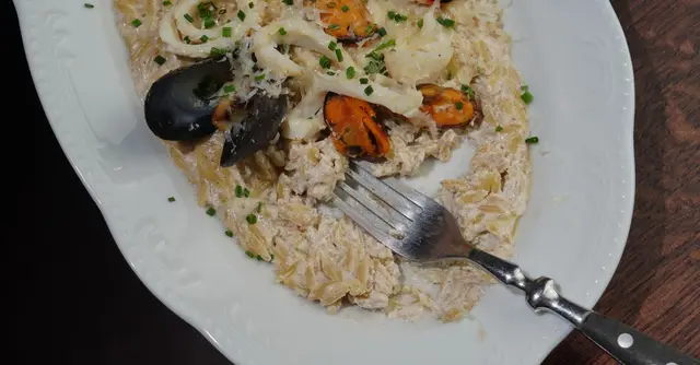 Warm Orzo with Roasted Tomatoes, Feta & Fresh Herbs
