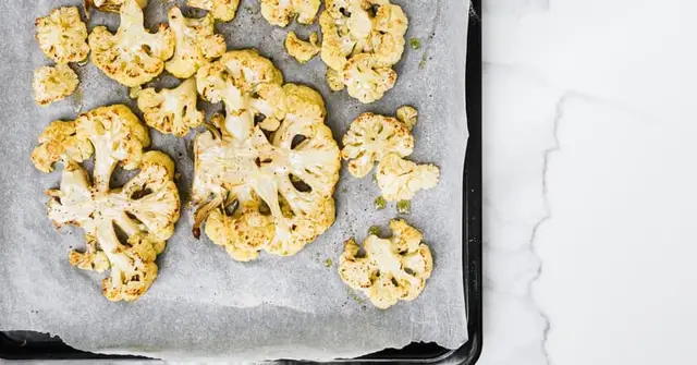 Roasted Cauliflower with Turmeric and Coriander