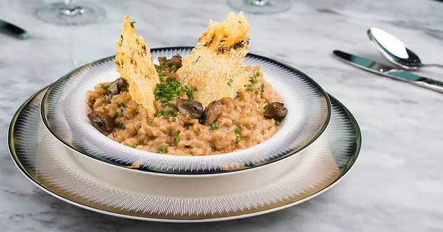 Creamy Mushroom and Thyme Risotto