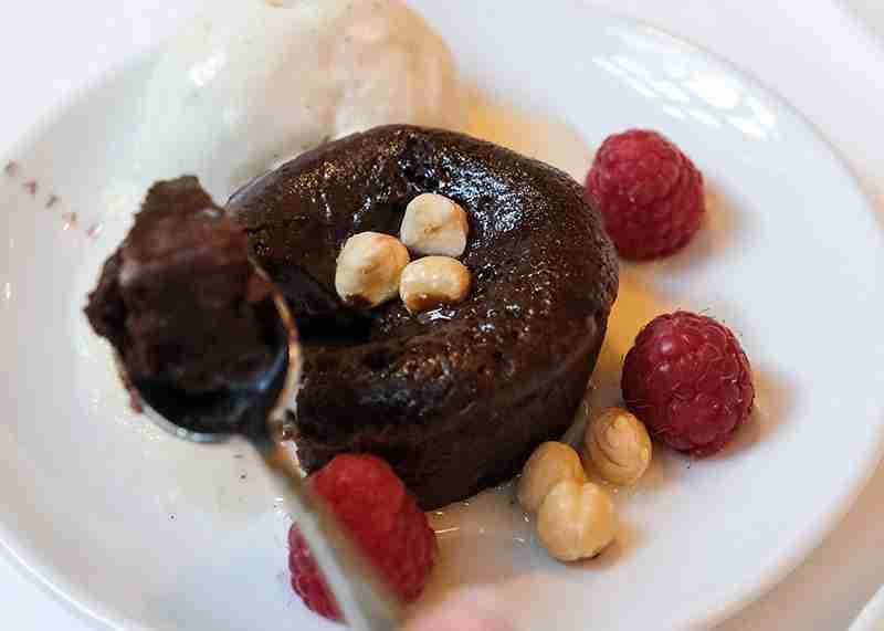Tortino al cioccolato