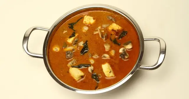 Paneer and Spinach Curry with Cumin Rice