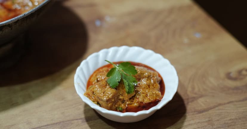 Paneer Tikka Masala with Roasted Cauliflower and Basmati Rice
