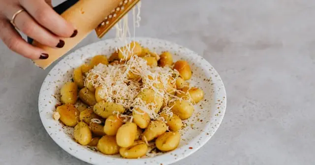 Italian Cacio e Pepe Gnocchi with Roasted Broccoli