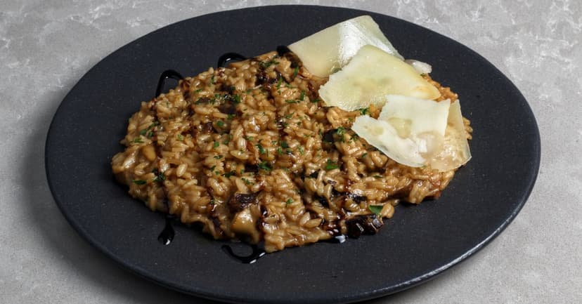 Wild Mushroom and Parmesan Risotto