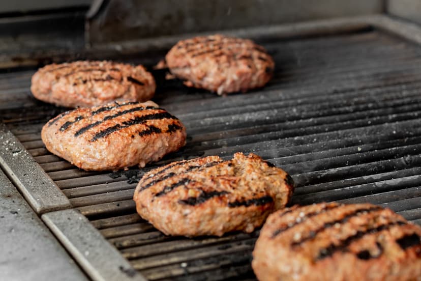 Chickpea and Quinoa Burgers with Tahini