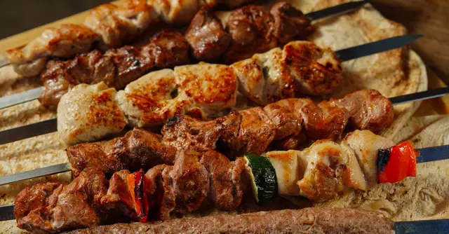 Spiced Lamb Kofta Skewers with Tangy Sumac Yogurt