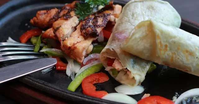 Spicy Chicken and Avocado Wrap