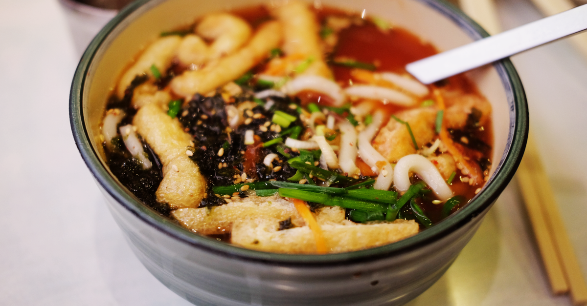 Fiery Dragon Tofu Udon Shake-up Salad