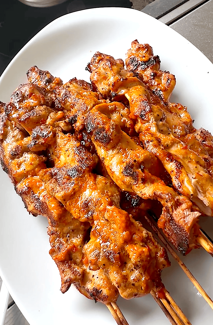 Peri Peri Marinated Chicken Skewers