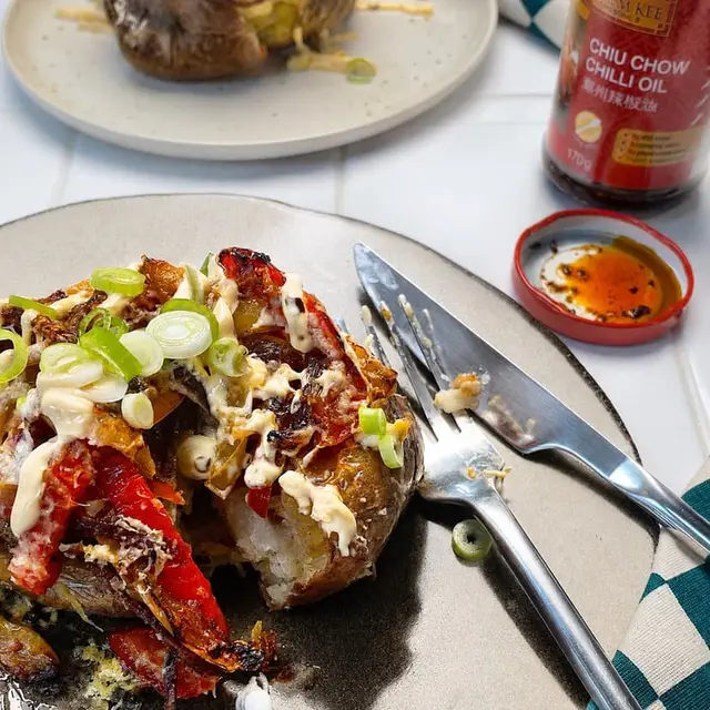 Salt and Pepper Jacket Potato