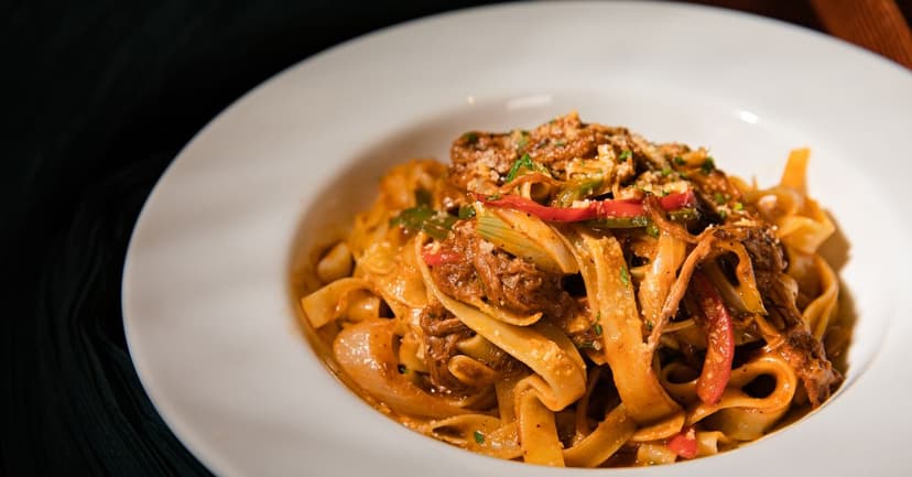 Italian Beef Shin Ragù with Pappardelle