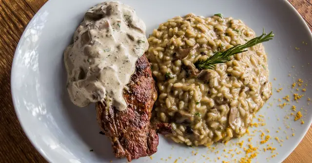 Mushroom and Truffle Risotto