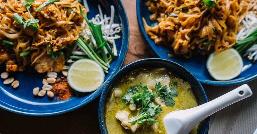 Thai Green Curry with Chicken and Vegetables