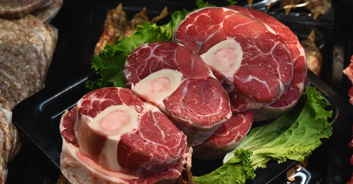 Italian Pork Osso Buco with Saffron Risotto