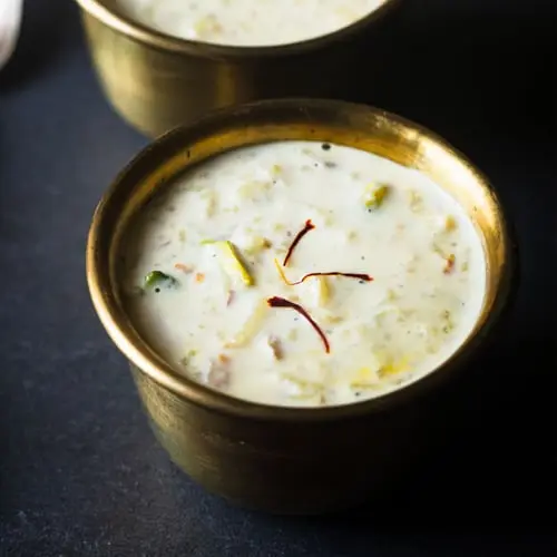 Kheer Recipe (Rice Kheer)