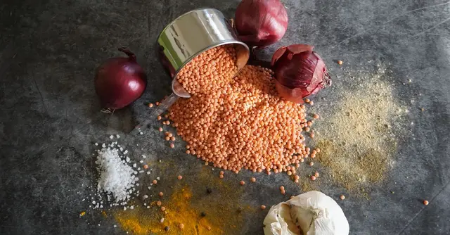 Middle Eastern Spiced Lentil & Grain Bowl