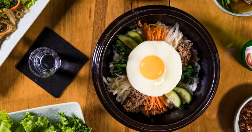 Gochujang Tofu Bibimbap-Style Bowl