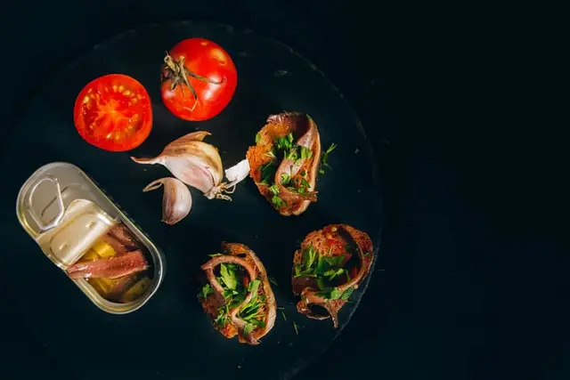 Baked Sardines with Tomatoes and Oregano
