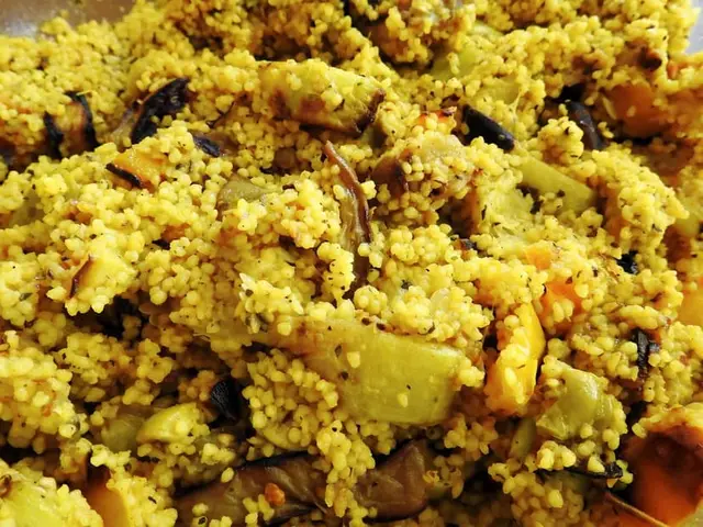 Mediterranean Halloumi with Lemon-Herb Couscous