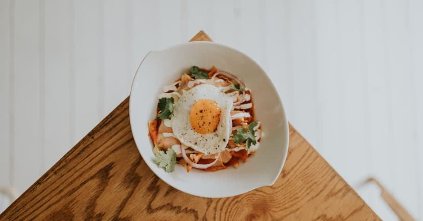 Korean Kimchi Fried Rice with Crispy Egg
