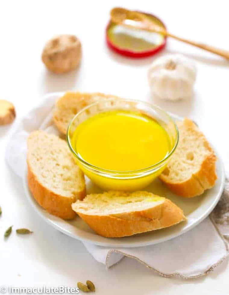 Ethiopian spiced butter (niter kibbeh)