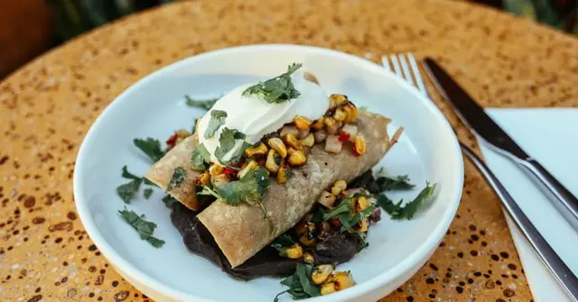 Black Bean and Sweet Potato Enchiladas