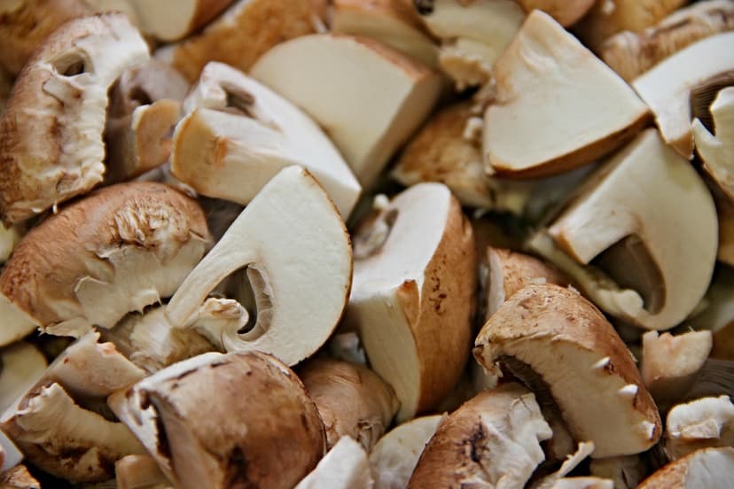 Thai Braised Mushrooms with Coconut, Lemongrass and Rice Noodles