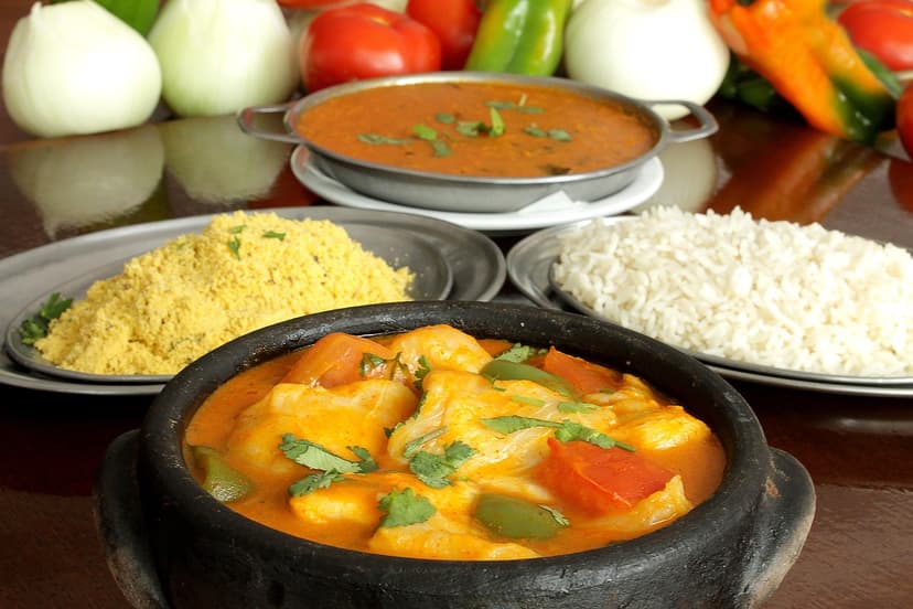 Brazilian Fish Moqueca with Coconut Rice