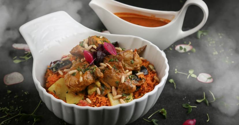 Moroccan Chicken Tagine with Apricots