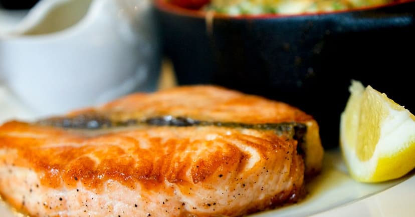 Pan-Seared Salmon with Ginger-Soy Glaze and Stir-Fried Vegetables