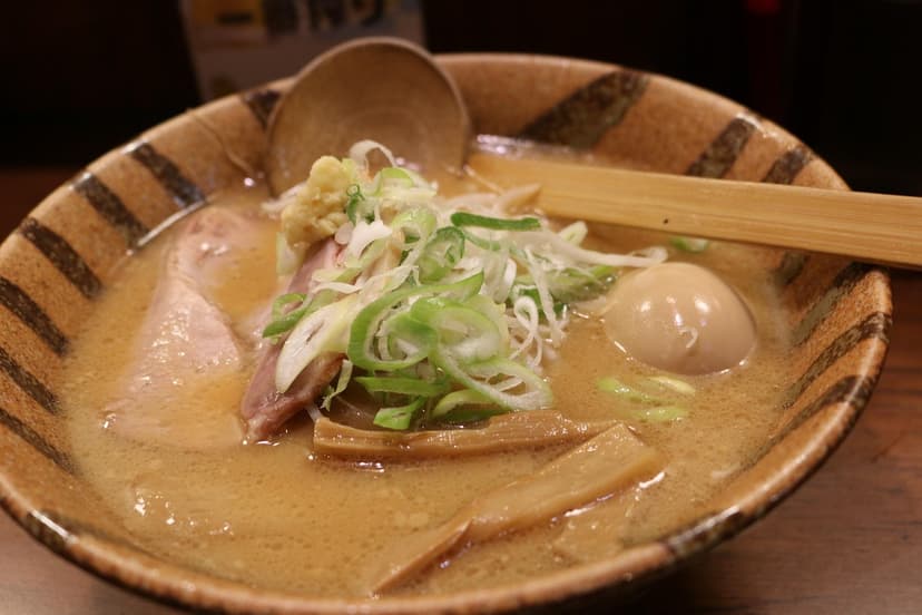 Japanese Miso Vegetable Ramen with Soft-Boiled Eggs