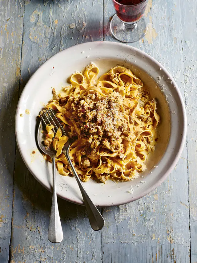 Rick Stein Sausage Ragù with Homemade Tagliatelle