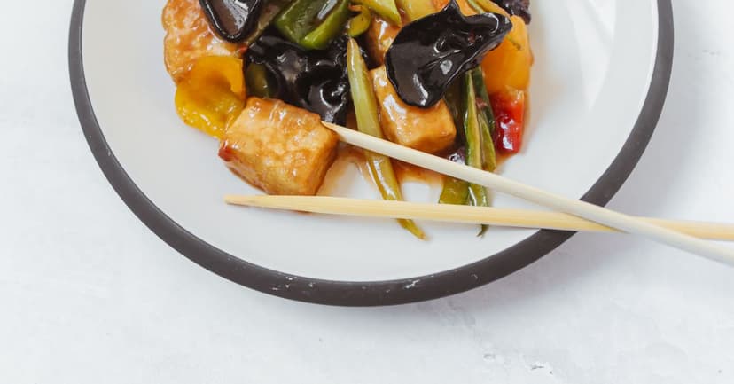 Thai Basil Tofu Stir-Fry with Brown Rice