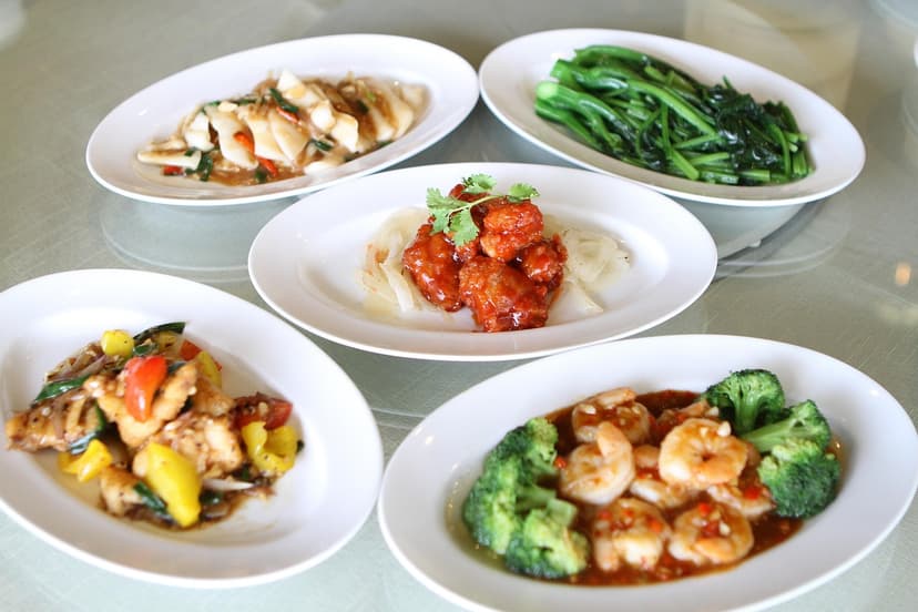 Szechuan Aubergine and Broccoli Stir-Fry with Fragrant Rice