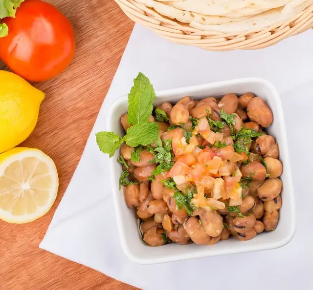 Greek Gigantes Beans in Tomato with Dill