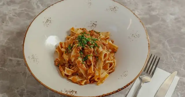 Italian Beef Ragù Pasta