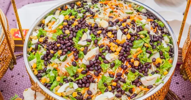 Mexican Black Bean & Charred Corn Bowl with Avocado