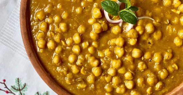 Spiced Chickpea Curry with Coconut Rice
