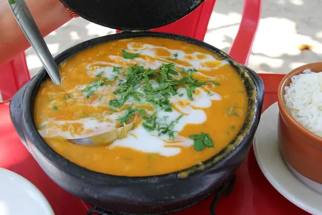Brazilian Moqueca with King Prawns and Coconut Rice