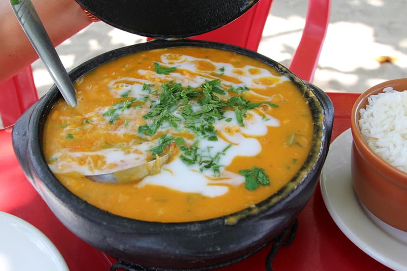 Brazilian Moqueca with King Prawns and Coconut Rice
