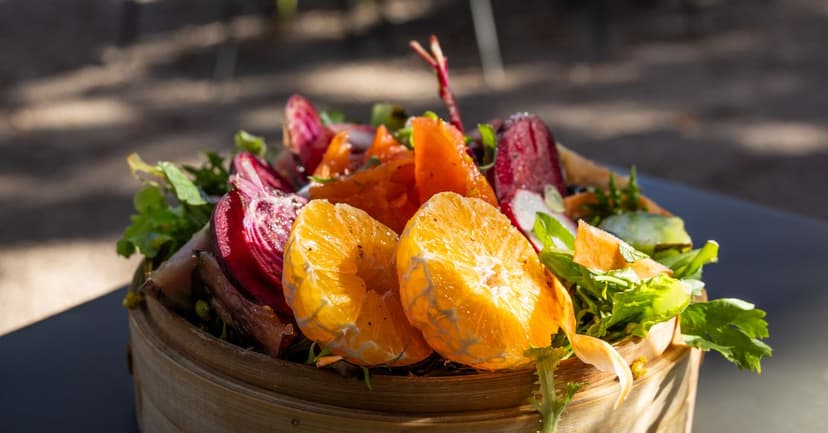 Ottolenghi-Style Beetroot & Halloumi Salad with Pistachios & Orange
