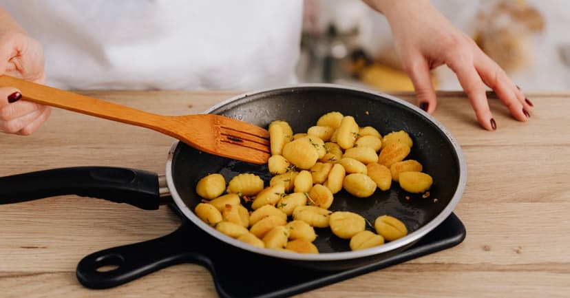 Pan-Fried Gnocchi with Brown Butter, Sage, and Toasted Walnuts