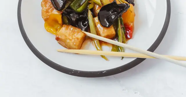 Szechuan-Style Tofu and Black Bean Stir-Fry
